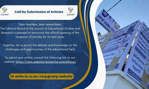 Call for Submission of Articles